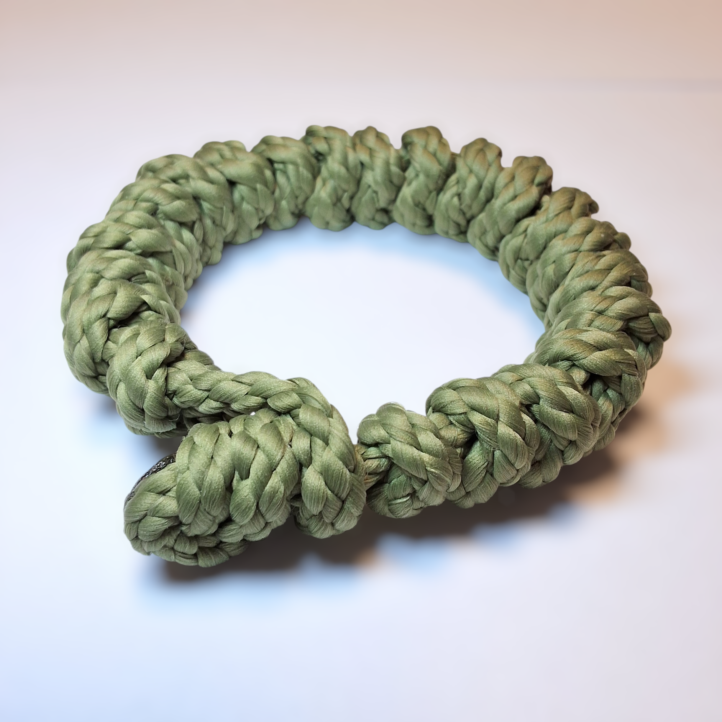 أسوارة باراكورد رجالية زيتي عسكري جدلة كوبرا - الصورة 4